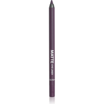 Gosh copenhagen Matte молив за очи с матиращ ефект цвят 019 Dusty Violet 1.2 гр