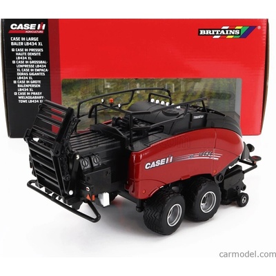 Britains Case-ih Trailer Ln434 Large Baler Červená Černá 1:32