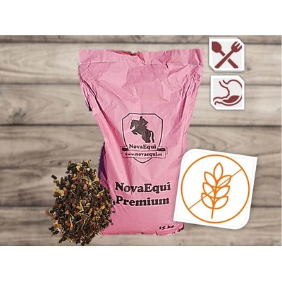 NovaEqui Premium Krmivo pro koně a poníky 15 kg – Zboží Dáma