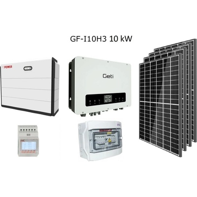 VSelektro Solární sestava Geti GF-I10H3 10 kW DC rozvaděč 2 stringy