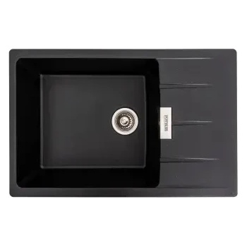 ELEFANT Мивка roma 7850 черен металик (325)