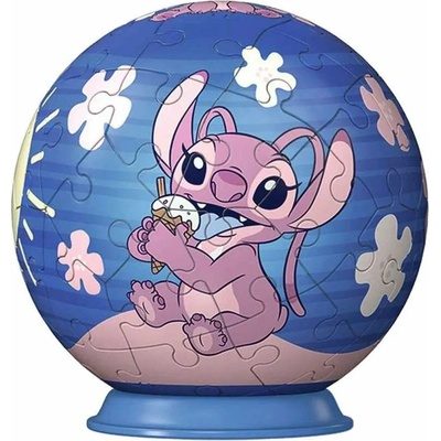RAVENSBURGER 3D Puzzleball Disney: Stitch Angel 54 ks