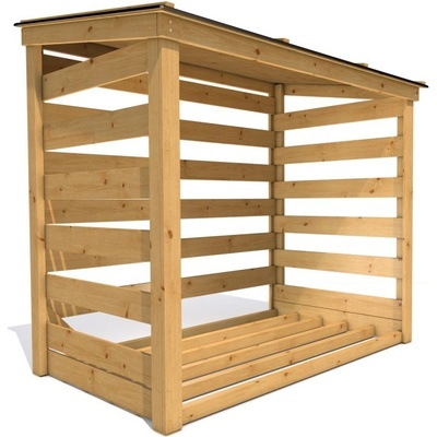 Herold Zahradní dřevník 22120 se zadní stěnou a s podlahovým roštem – Hledejceny.cz