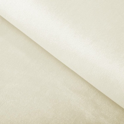 Sametová látka Velvet Premium SVP-003 Smetanová - šířka 280 cm