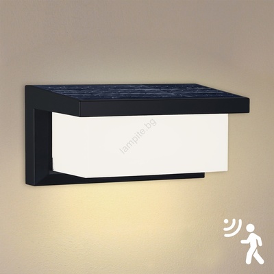 Brilagi - LED соларен стенен фенер с сензор BRICKY LED/5W/6V IP65 (BG1702)