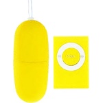 X Fun Безжично вибро яйце "enjoys yellow" 7 см