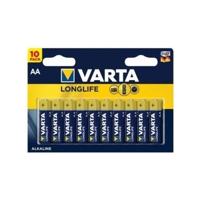 Varta Longlife AA 10ks 4106101461 – Zboží Živě