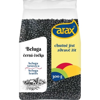 Arax Čočka černá beluga 300 g