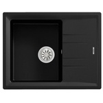 Teka Мивка Teka Stone 45 S-TG, Гранит, Обръщаема, За шкаф, 45 см, Черен (115330043) Мивка за вграждане