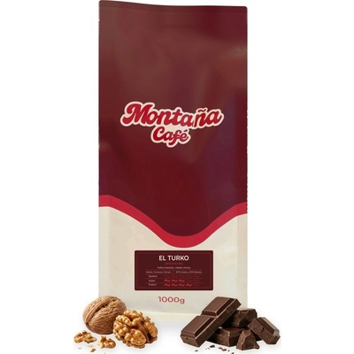 Montaña Café El Turko mletá Filtrovaná káva 1 kg