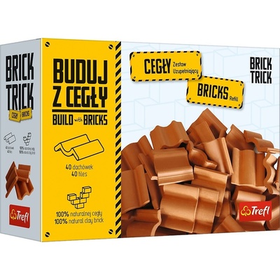 TREFL BRICK TRICK Náhradní balení střešních tašek 40ks