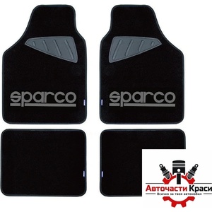 Sparco Стелки мокет SPC1902A Sparco Черни-Сиви 4БР/К-Т (51417)