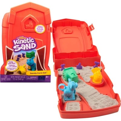Spin Master Kinetic Sand първа ферма комплект за игра