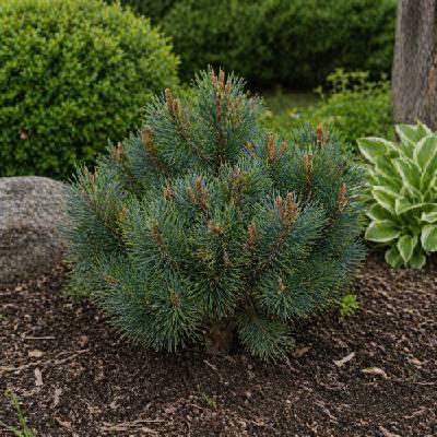 Borovica háčikovitá (Pinus uncinata) ´NANA´ - výška 15-25 cm, ⌀ 20-30 cm, kont. C5L