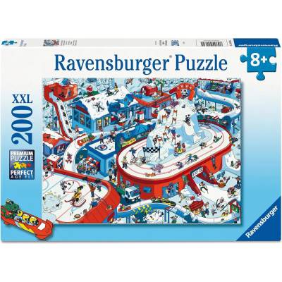 Ravensburger - Puzzle Winter Sports Stadium - 200 piese