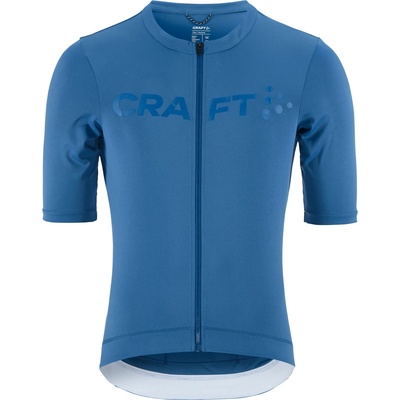 Craft Мъжка фланелка с къс ръкав за колоездене Craft Endur Logo Jersey Cycling jersey - Water - размер XL (056-3976-0415)
