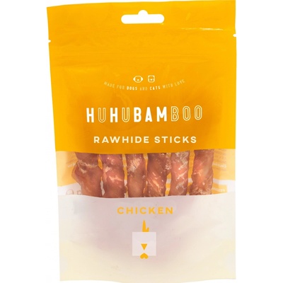 Huhubamboo tyčinka z buvolí kůže s kuřecím 75 g