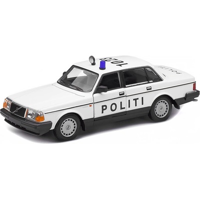 Welly Volvo 240 GL 1986 Politi Policie Dánsko 1:24