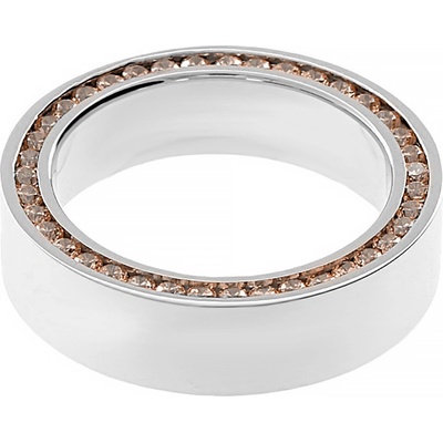 MPM Unisex ocelový nerezový prsten 6527B stříbrné