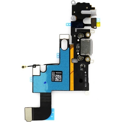Flex Kábel Iphone 6 (4,7) - audio jack, nabíjací konektor black