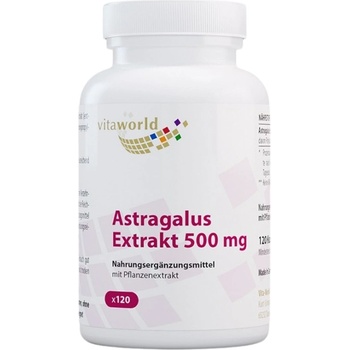 Image 1 of vitaworld Astragalus extract 500 mg [120 капсули]