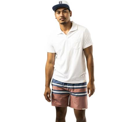 Bauer Terry Polo White