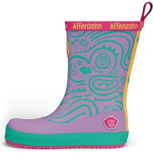 Affenzahn Детски гумени ботуши Affenzahn Kid's Gummistiefel Vegan Plashy Wellington boots - Owl / Purple - размер 22 (EU) (731-0329-0412)