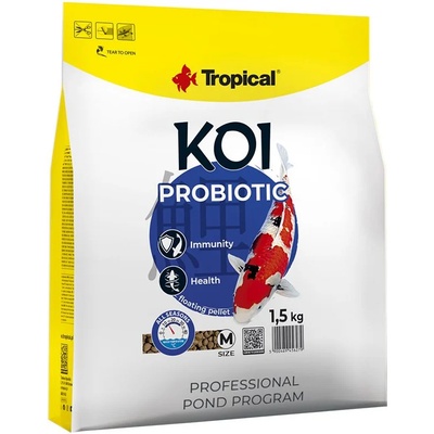 Tropical Koi Probiotic Pellet M 5 L