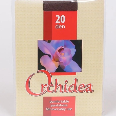 Дамски фин чорапогащник в цвят касторо - 20 den