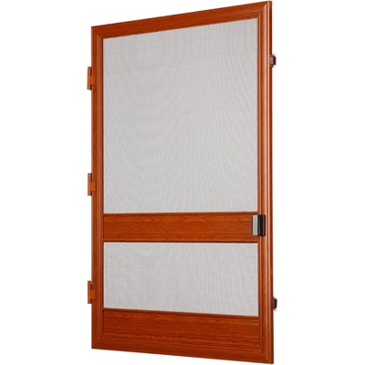 PETROMILA dveřní síť proti hmyzu 95 x 221-230cm, BÍLÁ, VLEVO