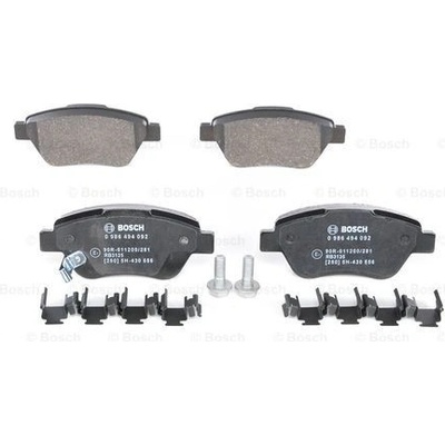 BOSCH Sada brzdových platničiek kotúčovej brzdy 0986494092