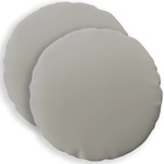 vidaXL Калъфка за възглавница 2 pcs HEERLEN Сиво Ø 50 cm Полиестер (922677)