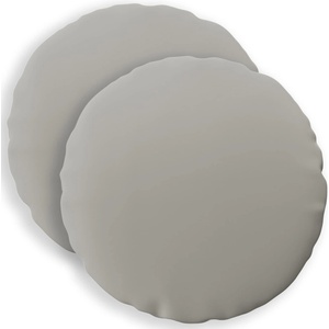 vidaXL Калъфка за възглавница 2 pcs HEERLEN Сиво Ø 50 cm Полиестер (922677)