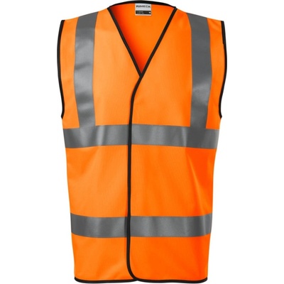 Rimeck vesta HV Bright 9V3 bezpečnostní reflexní unisex MAL 9V39817 Svítivě oranžová