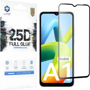 LITO - 2, 5D Закалено стъкло - Xiaomi Redmi A1/Redmi A1 Plus/Redmi A2/Redmi A2 Plus - Черен KP29993