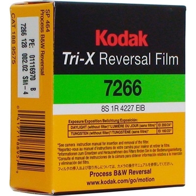 KODAK Tri-X, 200D/160T, 7266, Super 8 mm/15 m
