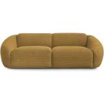 Bobochic Диван от рипсено кадифе в цвят горчица 250 cm Tina - Bobochic Paris (WT-FORL-3----W_1 P1021)