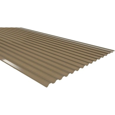 Bravo Deska plastová trapézová 70/18 0,7 x 900 x 2000 mm bronz 1 ks