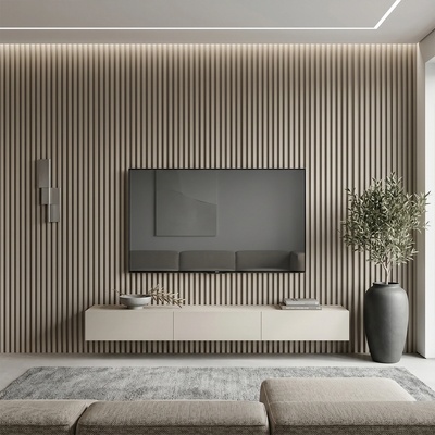 Polaris WPC Grid панел Light Brown Grey | Светло кафяв | 275 x 15cm | Цена 52, 93€ (103, 52 лв) (F-05)