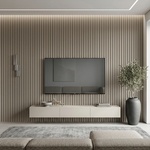Polaris WPC Grid панел Light Brown Grey | Светло кафяв | 275 x 15cm | Цена 35, 46€