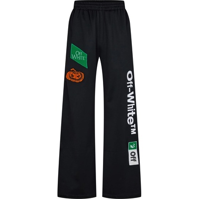 OFF WHITE Панталони OFF WHITE Men's Multi-Logo Skate Trackpants - Black/White