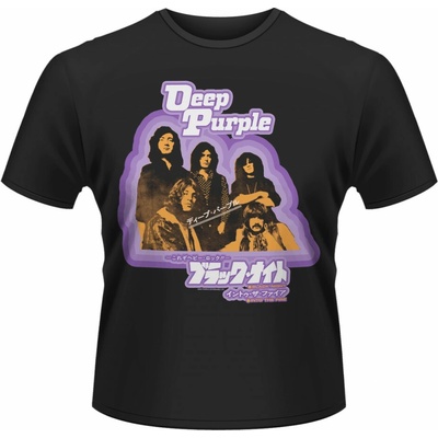 Deep Purple Black Night Japan tričko pánské