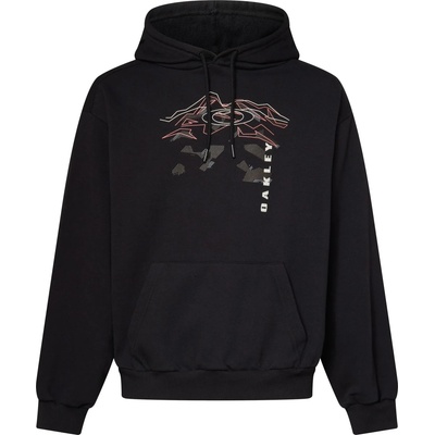 Oakley Мъжки суичър Oakley MTN Ridge Hoodie - Pitch Black - размер XXL (017-4259-0415)