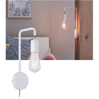 Paulmann 79811 - 1xE27/40W Настенно осветително тяло CALVANI 230V бяло (W4784)