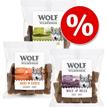 Wolf of Wilderness Snack Vlčie sústo The Taste Of Scandinavia 3 x 180 g