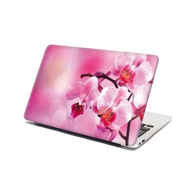 Sablio Samolepka na notebook Květy orchideje - 38x26 cm