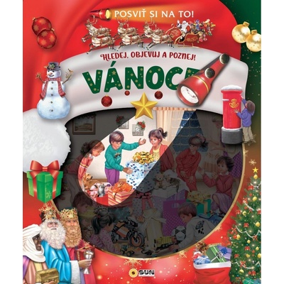Posviť si na to Vánoce - Knížka s baterkou