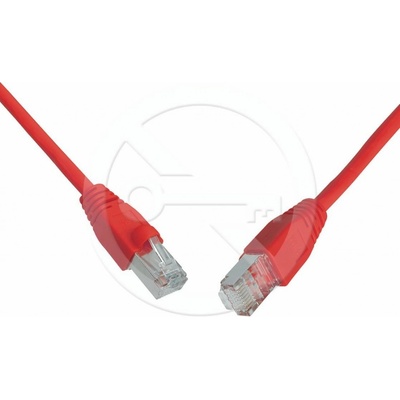 Solarix C6-315RD-2MB patch CAT6 SFTP PVC, 2m, červený