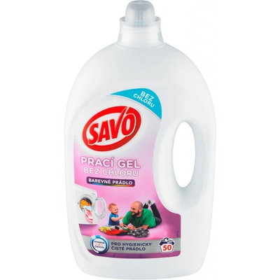 Savo prací gél na farebnú bielizeň 2,5 l 50 PD