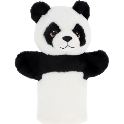 Keel Toys Keeleco plyšový maňuška na ruku eko 27 cm Panda